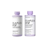 Olaplex No. 5P Blond Enhancer Toning Conditioner 250ml + No.4P Blonde Enhancer Toning Shampoo 250ml