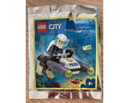 CITY LEGO Polybag Set 952208 Police Diver w Underwater Scooter Foil Pack Set