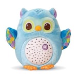 VTech - Ma Veilleuse Lumi Chouette, Peluche Bébé Apaisante, Veilleuse Musicale et Lumineuse, Musique Douce, Berceuses, Bruits Blancs et Sons de la Nature, Cadeau de Naissance - Contenu en Français