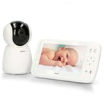 Alecto DVM-275 Video babyvakt med 5" färgskärm vit