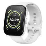 Amazfit Bip 5 Smart Watch with a 1.91" Big Screen, Bluetooth Calling, Alexa Built-in, GPS Tracking, 10-day Long Battery Life, Health Fitness Tracker with Heart Rate, Blood Oxygen Monitoring - White