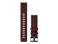 Garmin QuickFit - KlocKräm för smart klocka - rödmönstrad - för fenix 6 fenix 7 Instinct Solar