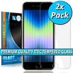 For New iPhone SE 3 (2022) Gorilla Tempered Glass Screen Protector Film Cover