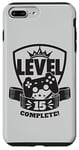 Coque pour iPhone 7 Plus/8 Plus Level 15 Complete Tenue de jeu pour le 15ème anniversaire 15