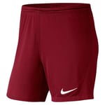 Nike Homme Mid Thigh Length Short Dri-Fit Park 3, Rouge/Blanc, BV6860-677, 2XL