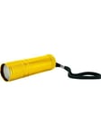 Schwaiger Mini Flashlight COB 90 Lumen yellow