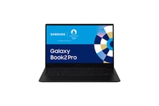 Galaxy Book2 Pro ordinateur portable ultra léger 15'' Plateforme EVO Intel Core i7 16Go RAM 512 Go SSD Intel Iris Xe Graphics, Anthracite, Clavier AZERTY fr