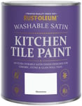Rust-Oleum Satin Kitchen Tile Paint 750ml - Moonstone
