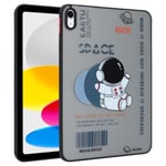 iPad 10.9" 2022 / iPad 11" 2025 skal med tryck - Astronaut