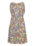 Dress 70S Flowers Cut Out Dresses & Skirts Dresses Casual Dresses Sleeveless Casual Dresses Multi/patterned Lindex