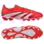 adidas Predator League Mg Pure Victory - Lucid Red/vit/svart Barn, storlek 36