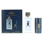 Dolce & Gabbana K EDT 2pcs Gift Set Men