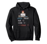 Funny Hacker Gift Computer Nerd Program Coding Programmer Pullover Hoodie