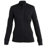 Icebreaker Quantum IV LS Zip Women Black-IB001 M - Fri frakt