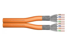 Digitus DK-1743-VH-D-1 nätverkskablar Orange 100 m Cat7 S/FTP (S-STP)