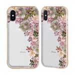 Official Monika Strigel Succulent Rose My Garden Gold Fender Case Compatible for Apple iPhone X/iPhone XS
