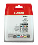 Original Canon PGI-580XL, CLI-581, Multipack Ink Cartridge, Pixma TR7550, TS6150