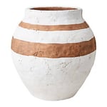 Affari of Sweden Camille kruka vit/brun H30 cm