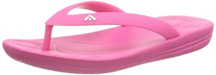 Fitflop Unisex Kids Iqushion Kids Ergonomic Flip-flops Flip Flop, Pink Jam, 12 UK Child