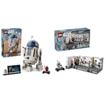 LEGO Star Wars R2-D2 pour Enfants, Garçons et Filles, Modèle de Droïde en Briques & Star Wars Embarquement à Bord du Tantive IV, Jouet de Construction pour Enfants, Jeu de Combat