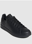 adidas Originals Stan Smith Trainers - Black, Black, Size 6, Men