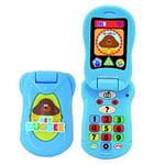 Hey Duggee Toys, Flip & Learn Toy Phone For Kids - Helps Child Development, Learning, Problem Solving, Communication, Hand-Eye Coordination and Motor Skills, 18+ Months, Blue