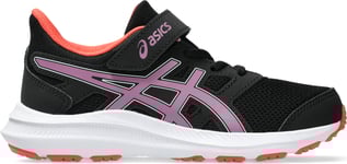 Asics Juniors' Jolt 4 Ps Black/ube, 28.5