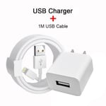 Câble de chargeur américain 1M-Chargeur USB Original avec câble Lightning, pour Apple iPhone 14 13 12 11 Pro