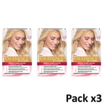 L'Oreal Paris Excellence 10.13  Signature Blond Hair Color Cream Pack of 3