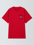 Carhartt WIP Short Sleeve Smart Sports T-Shirt, Red