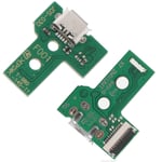 PS4 Controller JDS-030 USB charging socket port circuit board F001 12 pin - UK