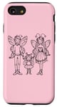 Coque pour iPhone SE (2020) / 7 / 8 Art magique et féerique rose
