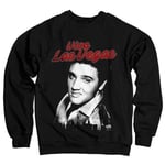 Hybris Elvis - Viva Las Vegas Sweatshirt (Black,L)