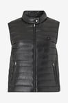 Tommy Hilfiger Curve - Dunväst Crv UL Down Mock NK Vest - Svart