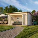 Stuga Ines 11,7 M² Shingel, Obehandlad