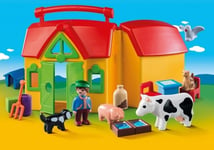Playmobil 6962 1.2.3 Take Along Farm & Sorting Function playset Animals toy 18m+