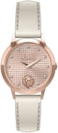 Versus by Versace VSP571421 Strandbank Rosa guldfarvet/Læder Ø34 mm