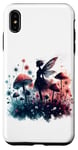 iPhone XS Max Double Exposure Magic Forest Garden Fairy Mushroom Surreal Case