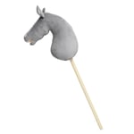 Käpphäst Welsh pony – odekorerad häst med träpinne, längd 85 cm