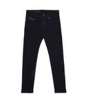 Diesel Boys Jeans 1979 Sleenker-J Pants - Black Cotton - Size 14Y