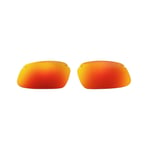 Walleva Fire Red Non-Polarized Replacement Lenses For Maui Jim Kanaha