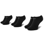 NIKE Every day No-Show 3-pack Black (42-46)