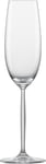 Schott Zwiesel Muse Lot de 4 flûtes à champagne élégantes avec point de souris, verres en cristal Tritan lavables au lave-vaisselle, fabriqués en Allemagne (n° d'article 123673)