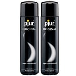 Pjur Original Lubricant Silicone Condom Friendly 2 Bottles (100ml)
