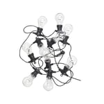 Pixie Design - Garden byggbar 10m - Partyslinga - Svart