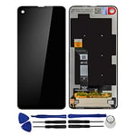OYOG Ecran pour Motorola One Action XT2013-1 Vitre Tactile LCD Assemblé (sans Châssis) Remplacement Noir