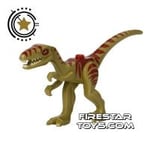 LEGO Animals Mini Figure - Dinosaur Coelophysis - Dark Red Markings