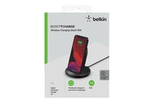 Belkin BOOST CHARGE trådløs opladningspude - + AC-strømadapter - 15 Watt