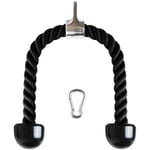 Lat Bicep Tricep Ropes Pull Down Rope Cable Attachment Handle Gym Multigym Home
