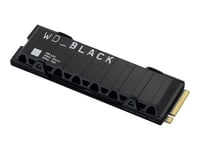 WD_BLACK SN850X NVMe SSD WDBB9H0020BNC - SSD - 2 To - interne - M.2 2280 - PCIe 4.0 (NVMe) - dissipateur de chaleur intégré - noir